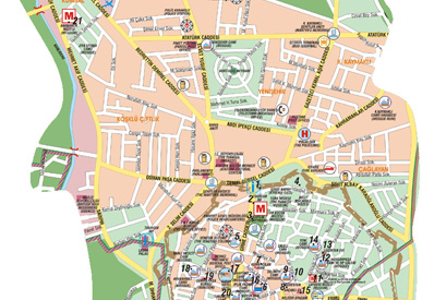 Nicosia Map